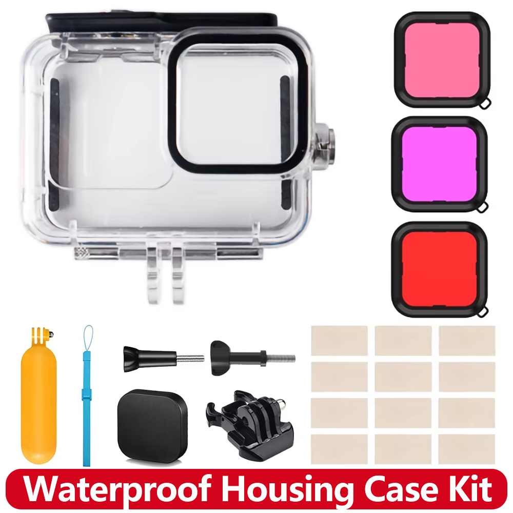 Gopro Action Camera Hero 12 Black - Carcasa Impermeable para GoPro Hero 13