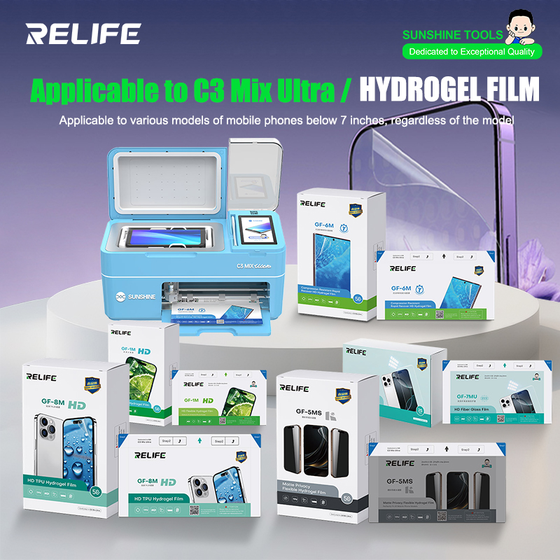 Screen Separator Machine - Película de hidrogel RELIFE GF-1M GF-5MS