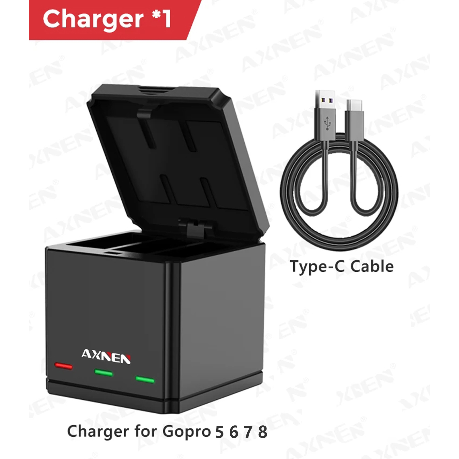Cargador de batería portátil p - Gopro Action Camera Hero 12 Black reseña y precio