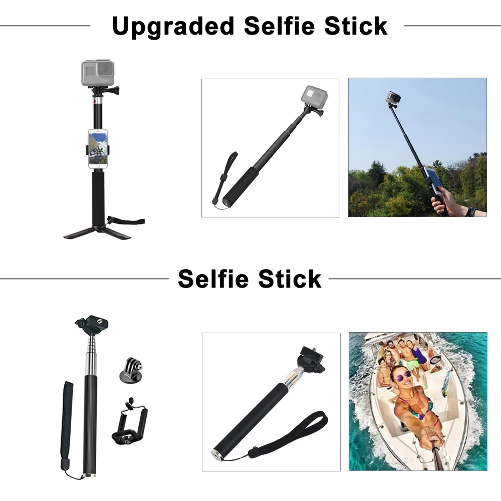 Set de Accesorios para GoPro H - Gopro Action Camera Hero 12 Black reseña y precio