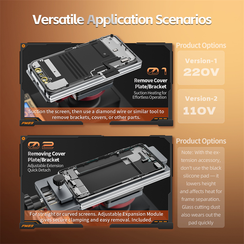 QianLi PM89 360 °   Separador  - Screen Separator Machine reseña y precio